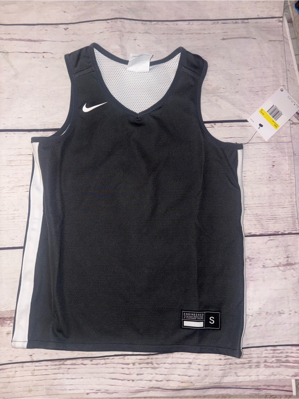 NIKE KIDS STOCK ELITE REVERSIBLE PRACTICE JERSEY small